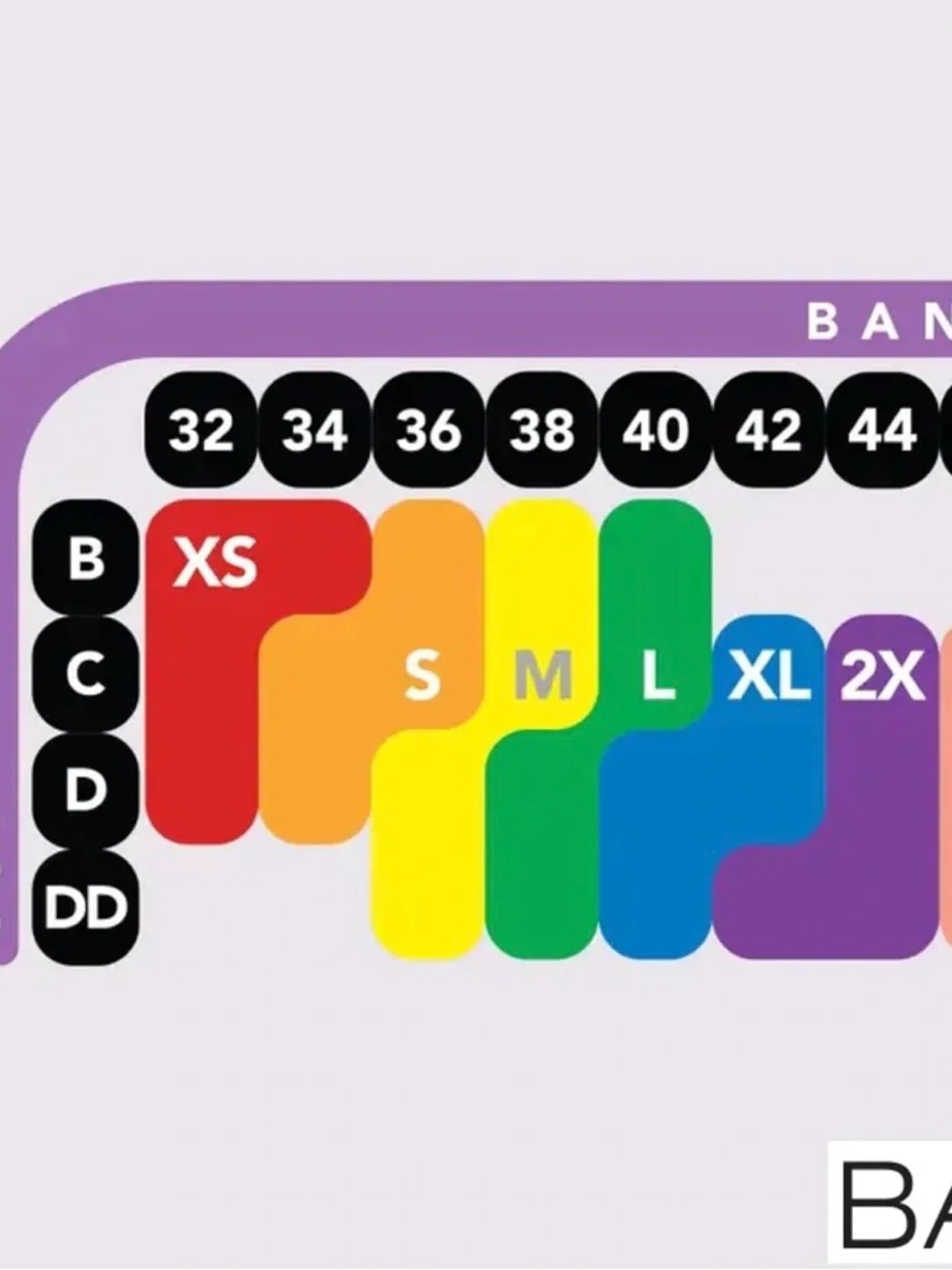 NWT Bali Comfort Seamless Nude T-Shirt Bra - Light Beige Size XL- see size chart - Picture 6 of 14